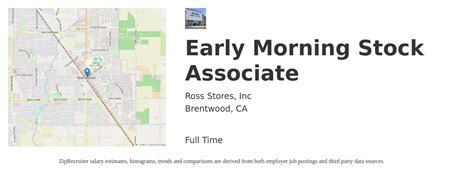 early morning stock associate